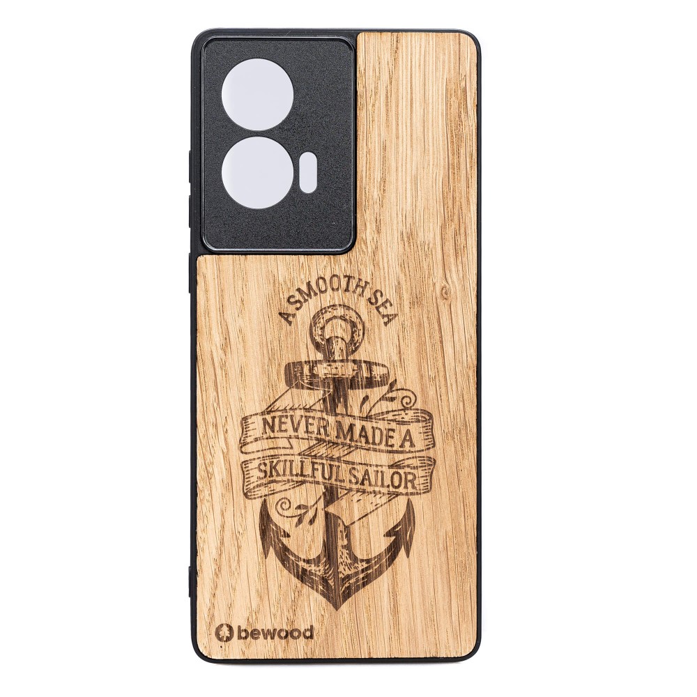 Drewniane Etui Bewood do Motorola Edge 50 Fusion KOTWICA DĄB (1)