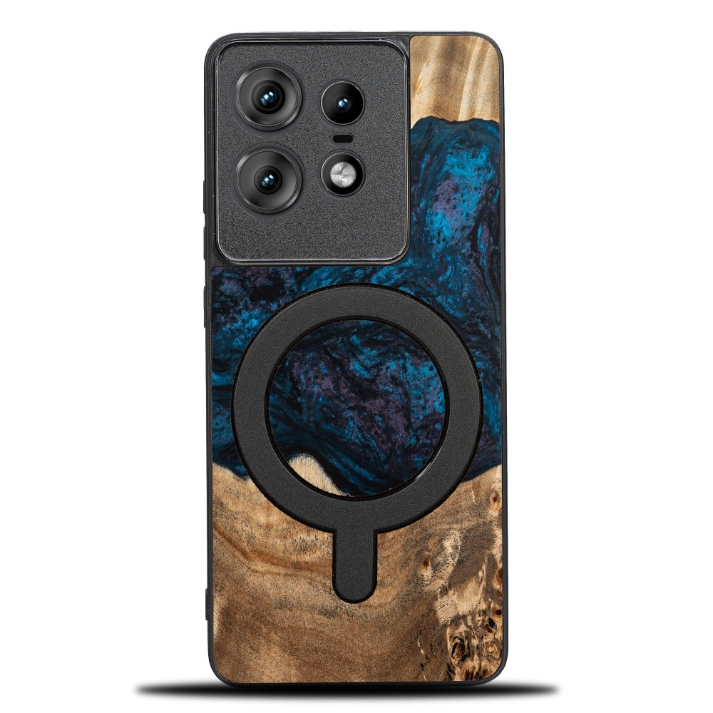 Etui Bewood Unique do Motorola Edge 50 Pro - Planets - Neptun z MagSafe (1)