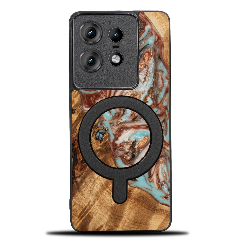 Etui Bewood Unique do Motorola Edge 50 Pro - Planets - Jowisz z MagSafe (1)
