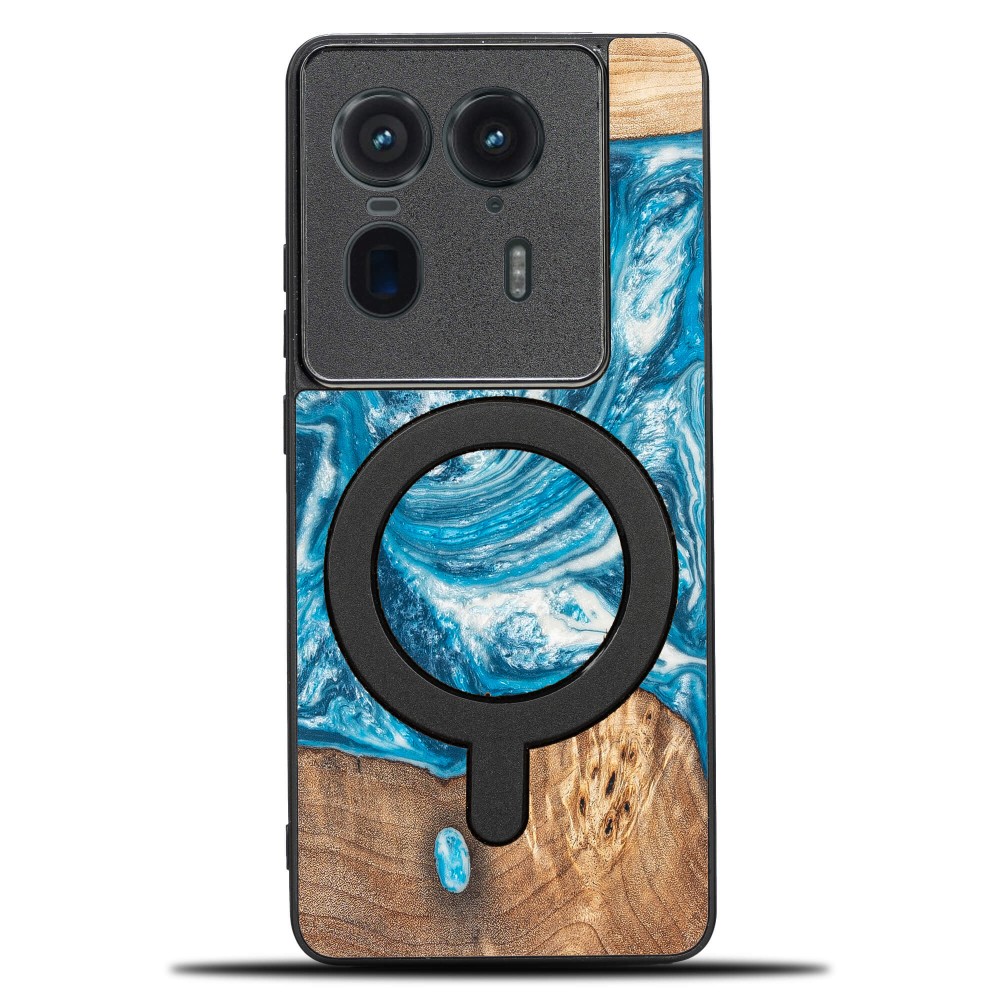 Etui Bewood Unique do Motorola Edge 50 Ultra - Planets - Uran z MagSafe (1)