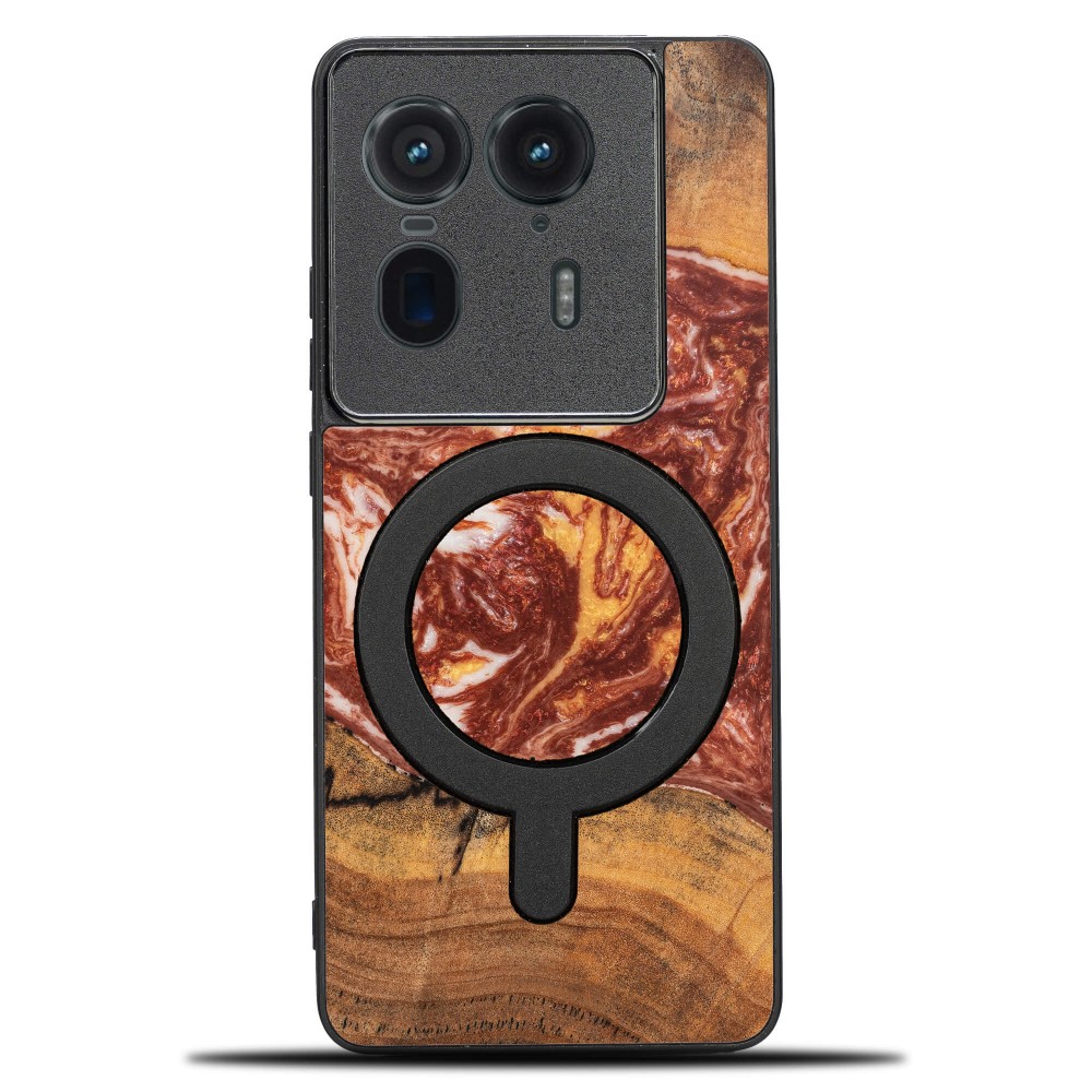 Etui Bewood Unique do Motorola Edge 50 Ultra - Planets - Mars z MagSafe (1)