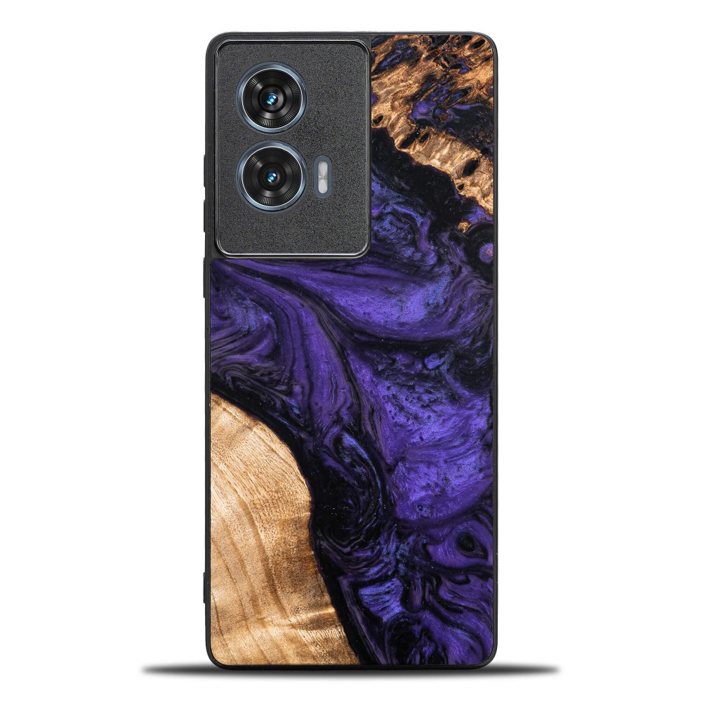 Etui Bewood Unique do Motorola Edge 50 Fusion - Violet (1)