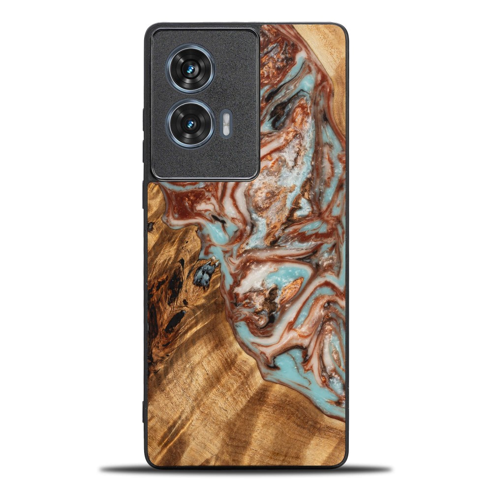 Etui Bewood Unique do Motorola Edge 50 Fusion - Planets - Jowisz (1)