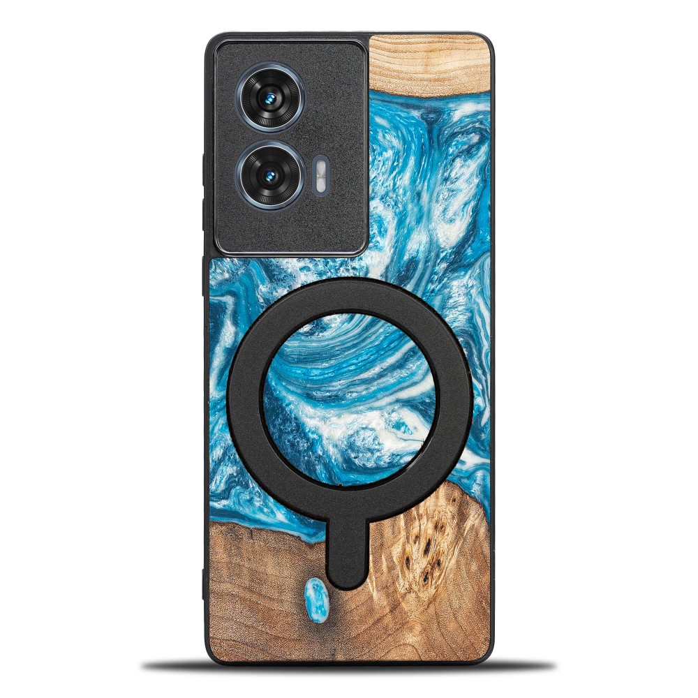 Etui Bewood Unique do Motorola Edge 50 Fusion - Planets - Uran z MagSafe (1)