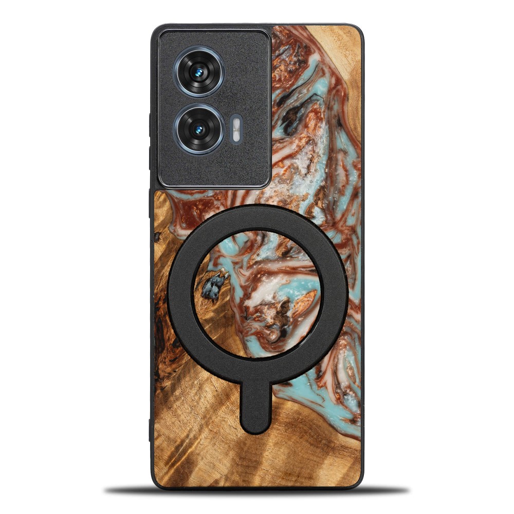 Etui Bewood Unique do Motorola Edge 50 Fusion - Planets - Jowisz z MagSafe (1)