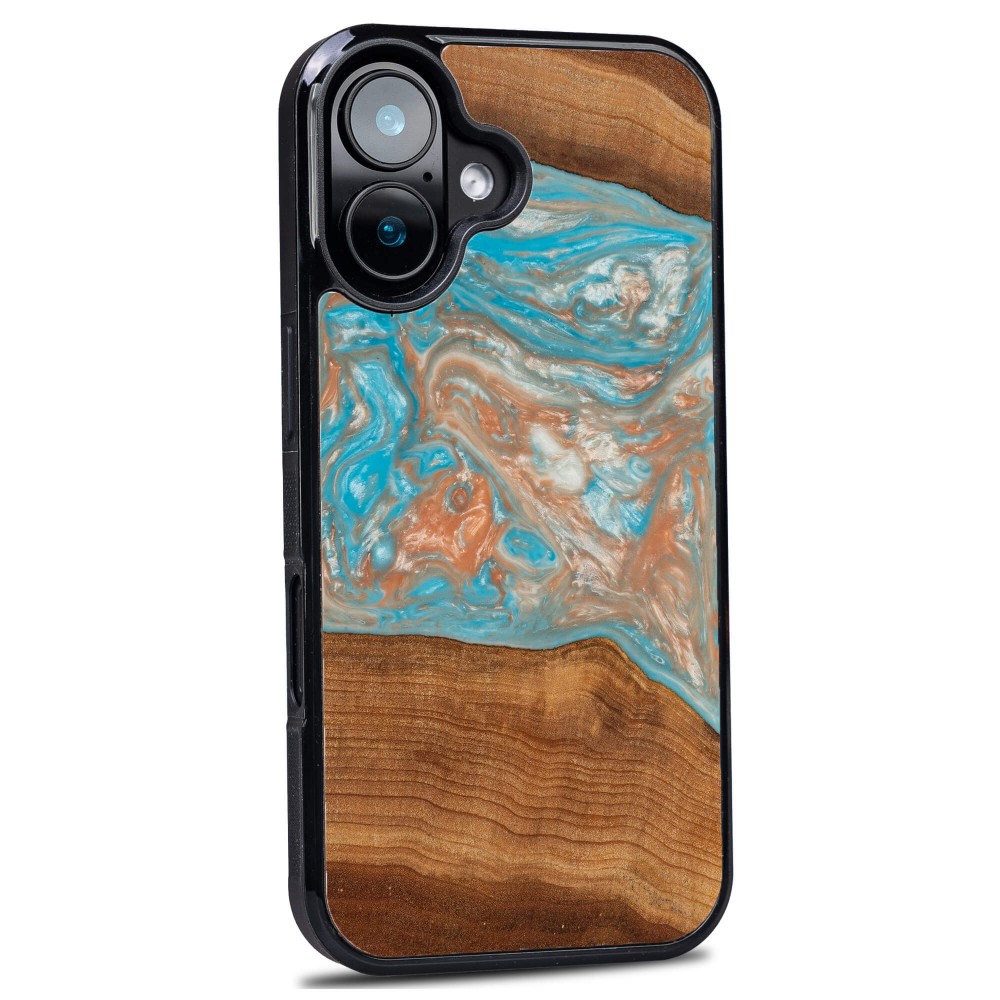 Etui Bewood Unique do iPhone 16 - Planets - Saturn (2)