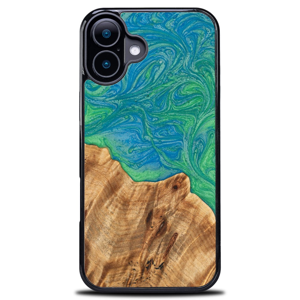 Etui Bewood Unique do iPhone 16 - Neons - Tokyo (1)