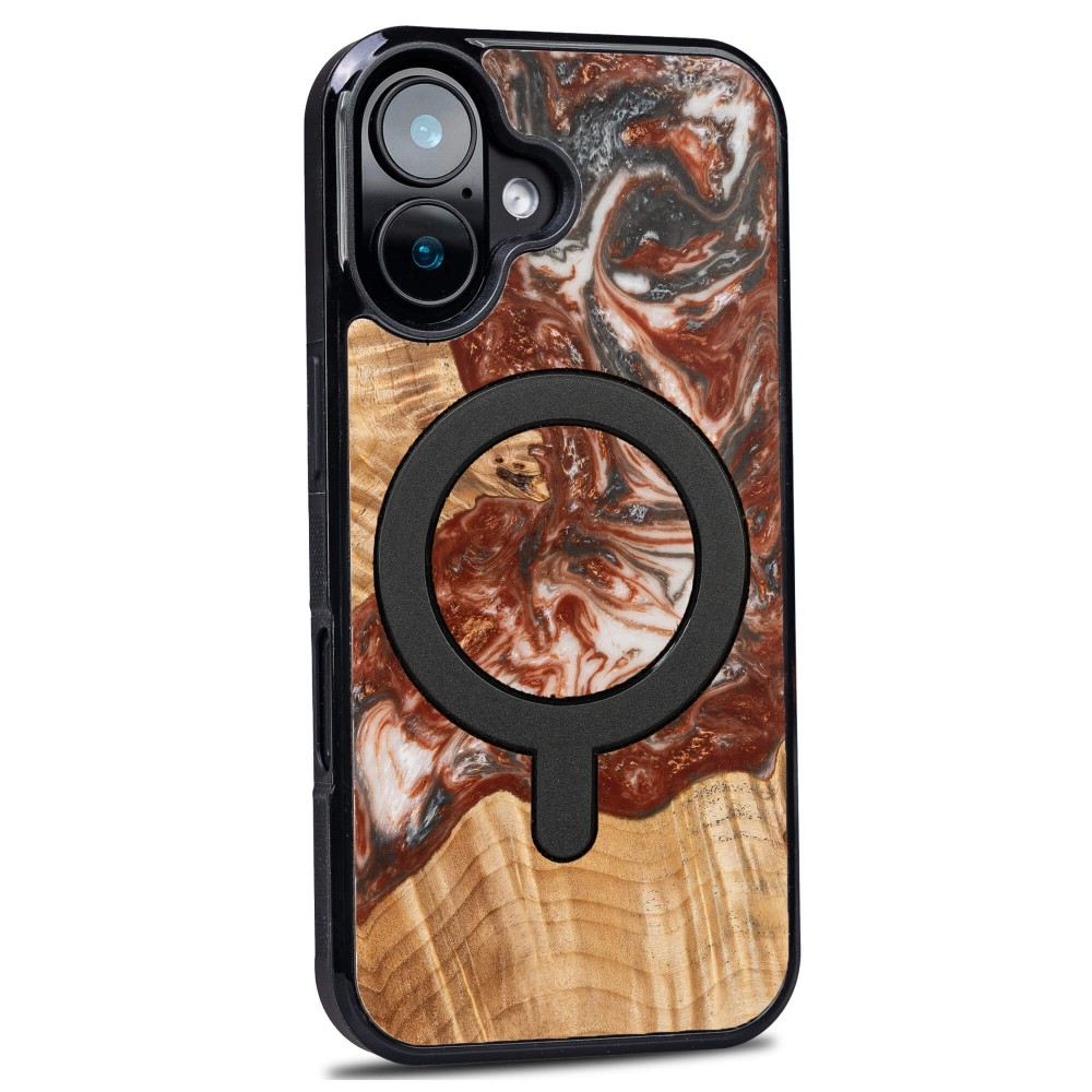 Etui Bewood Unique do iPhone 16 - Planets - Wenus z MagSafe (2)