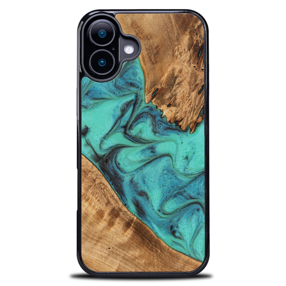 Etui Bewood Unique do iPhone 16 Plus - Turquoise (1)