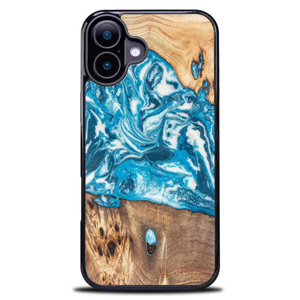 Etui Bewood Unique do iPhone 16 Plus - Planets - Uran (1)