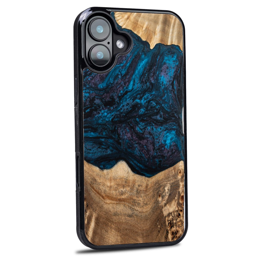 Etui Bewood Unique do iPhone 16 Plus - Planets - Neptun (2)