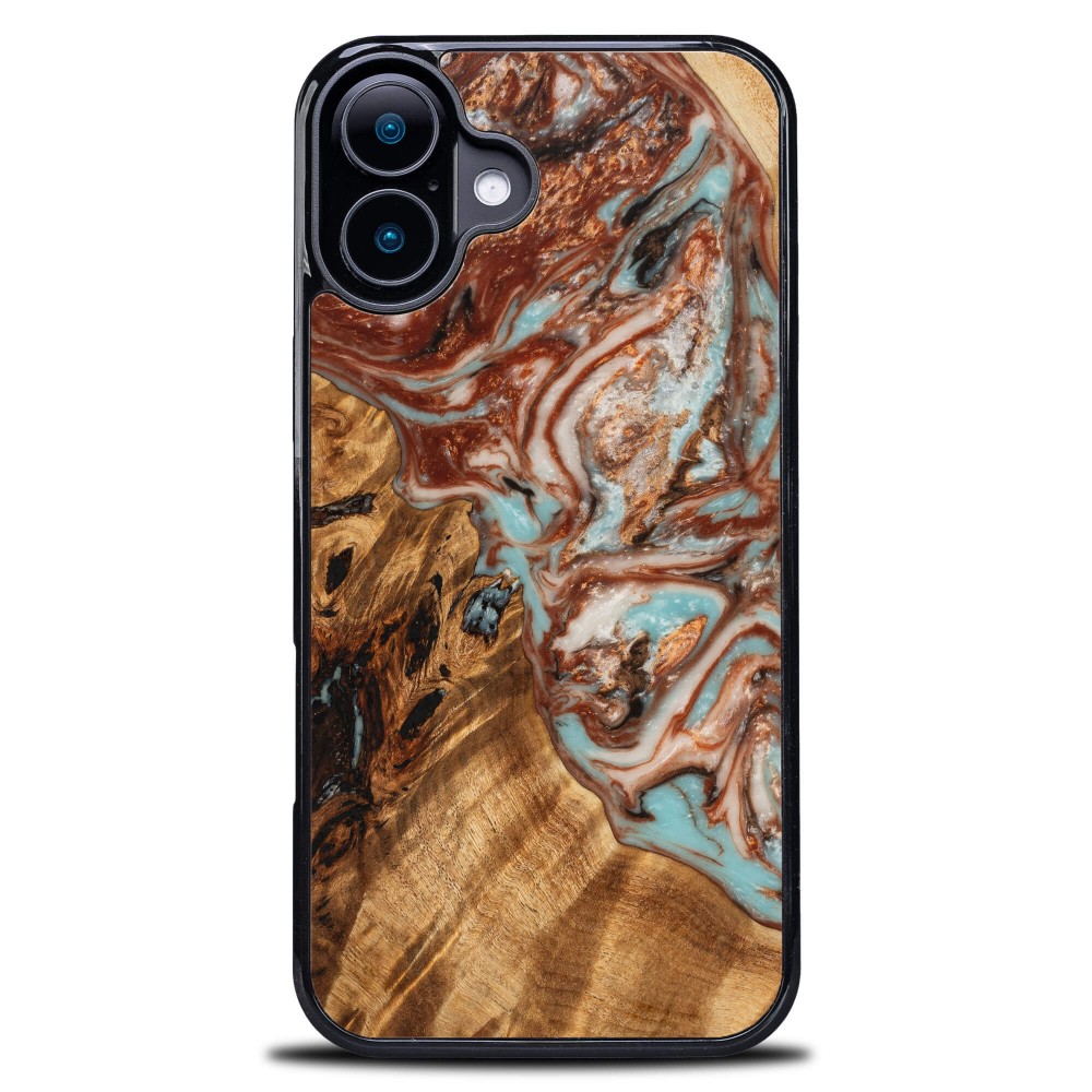 Etui Bewood Unique do iPhone 16 Plus - Planets - Jowisz (1)