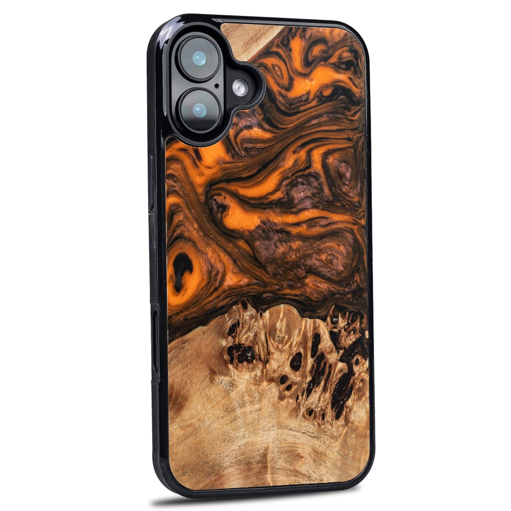 Etui Bewood Unique do iPhone 16 Plus - Orange (2)
