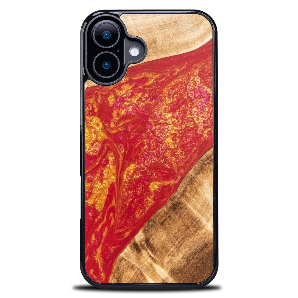 Etui Bewood Unique do iPhone 16 Plus - Neons - Paris (1)