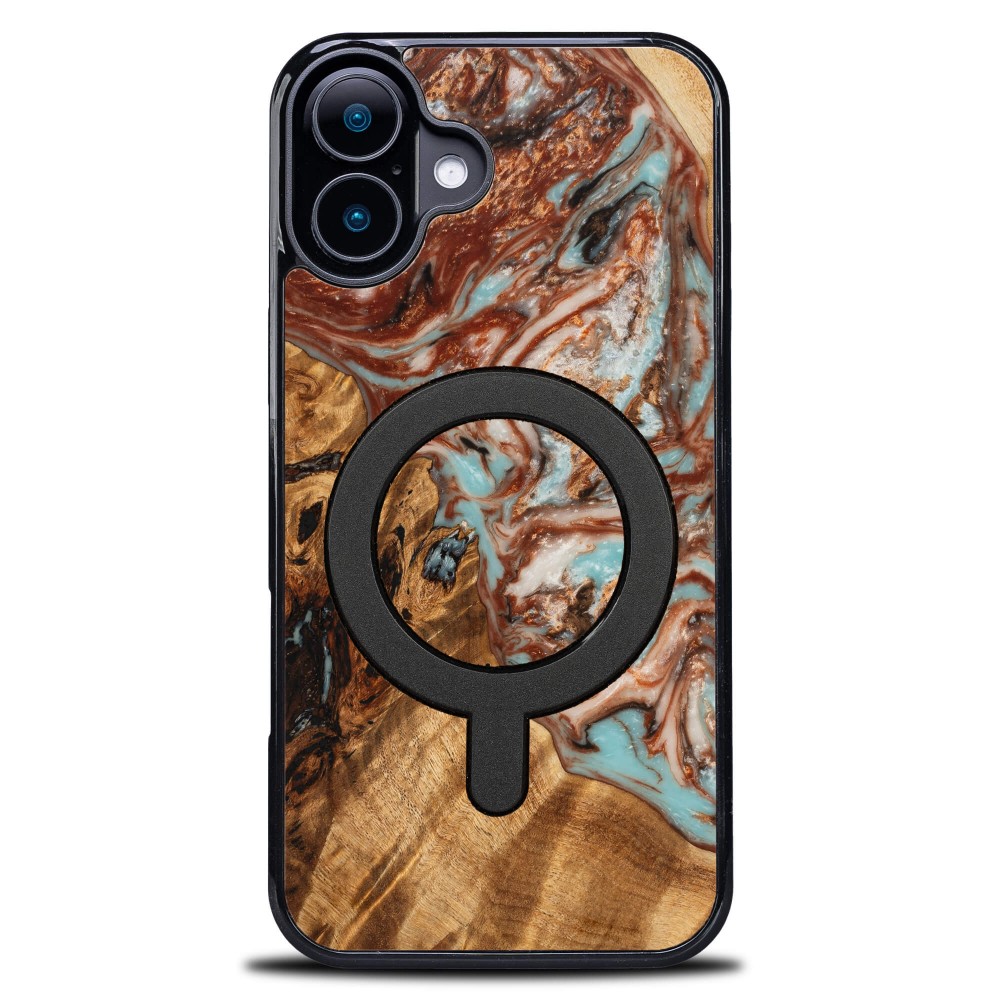 Etui Bewood Unique do iPhone 16 Plus - Planets - Jowisz z MagSafe (1)