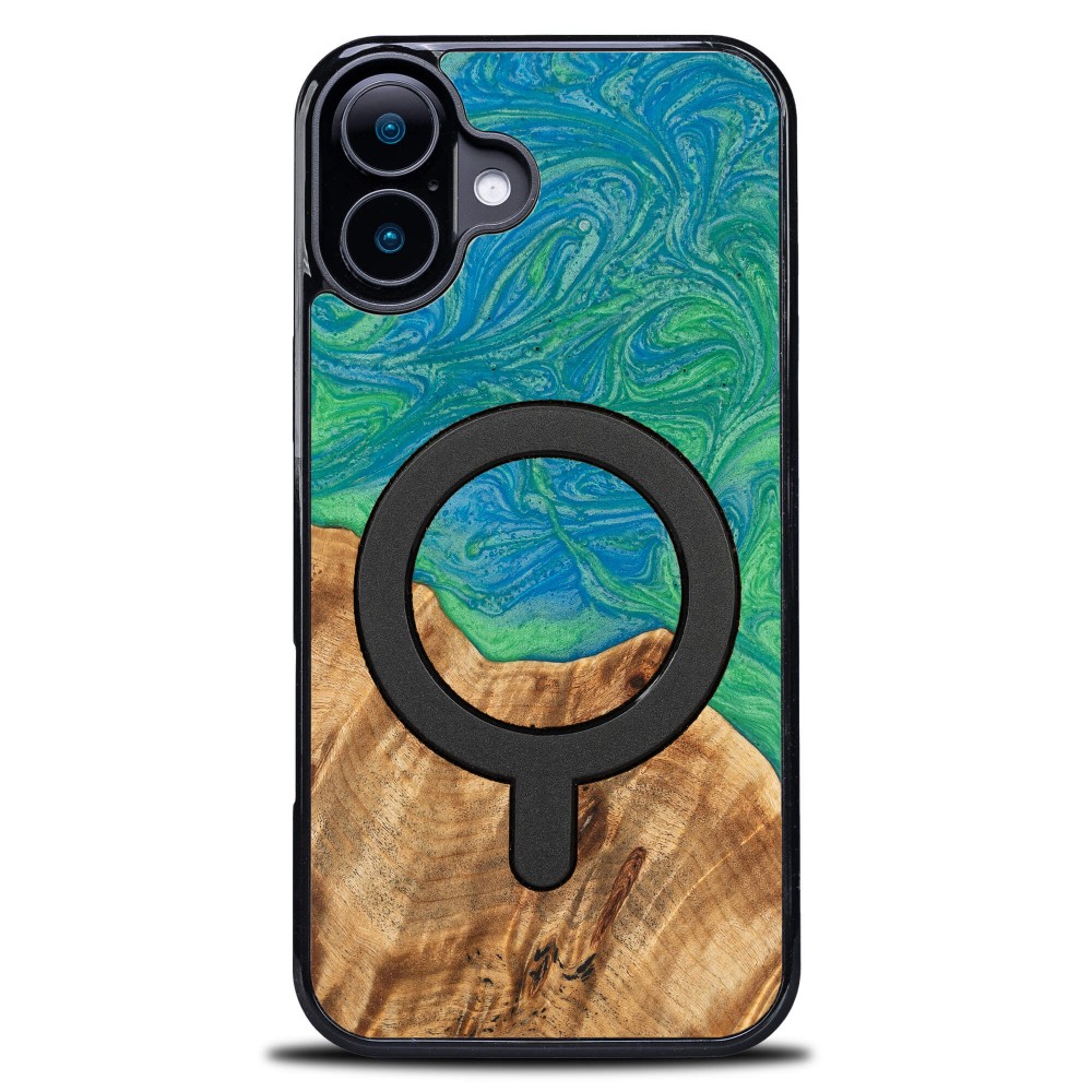 Etui Bewood Unique do iPhone 16 Plus - Neons - Tokyo z MagSafe (1)