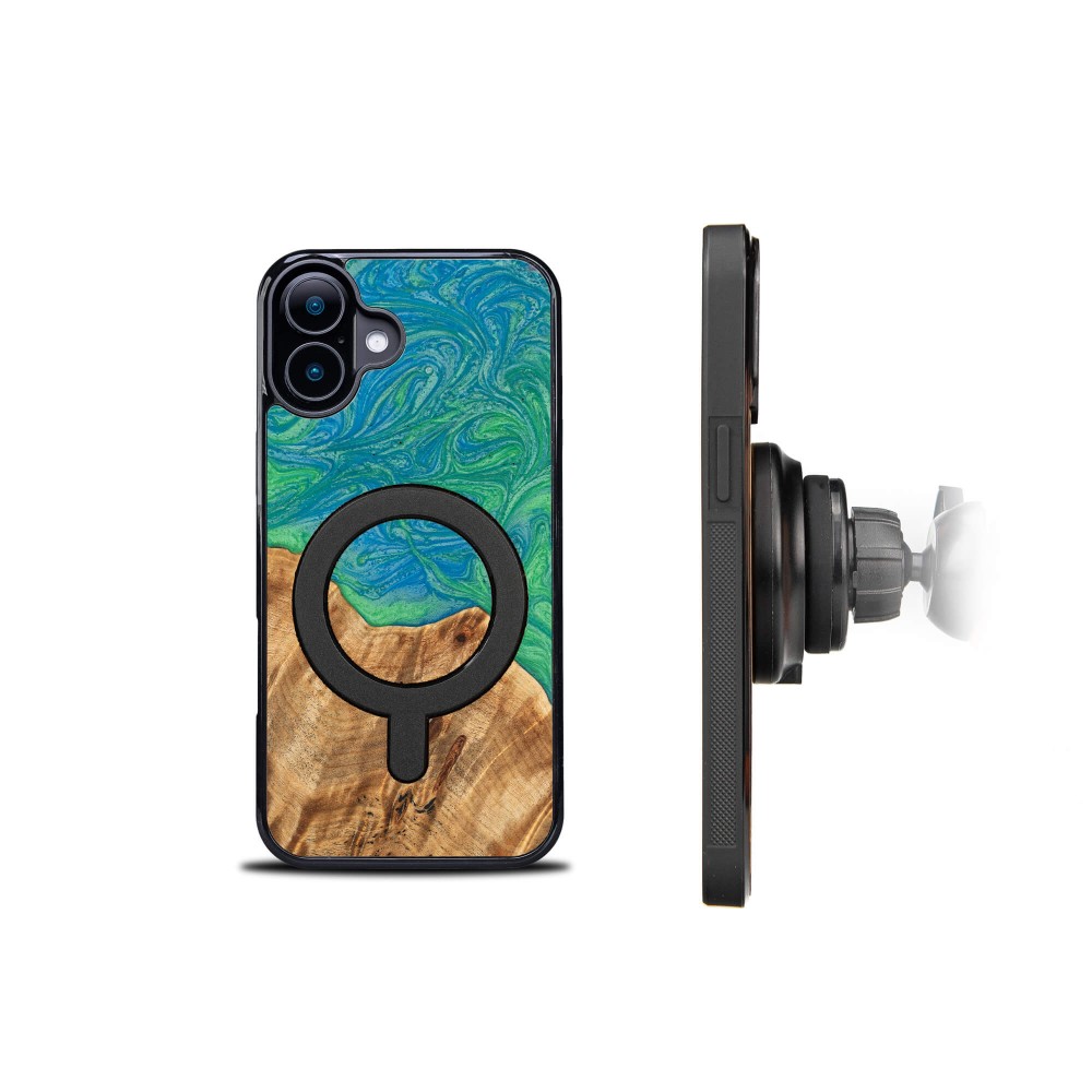 Etui Bewood Unique do iPhone 16 Plus - Neons - Tokyo z MagSafe (3)