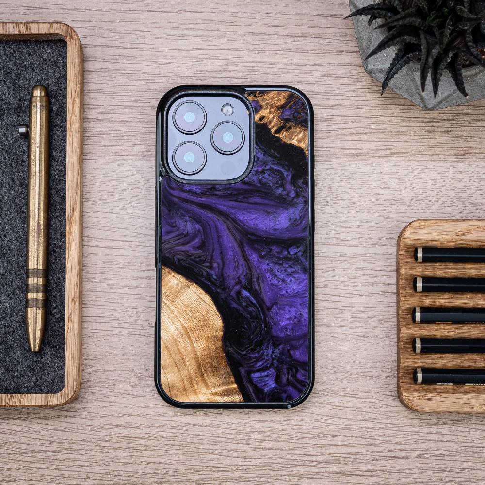 Etui Bewood Unique do iPhone 16 Pro - Violet (3)