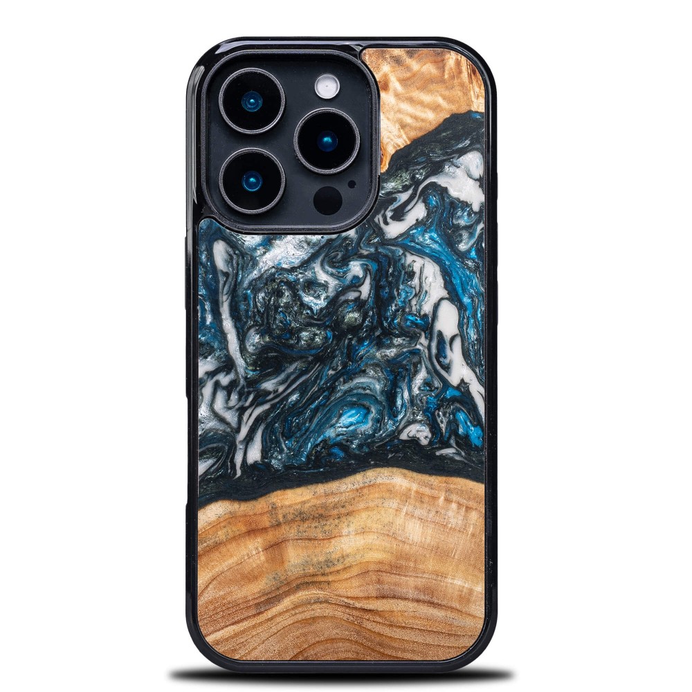 Etui Bewood Unique do iPhone 16 Pro - Planets - Ziemia (1)