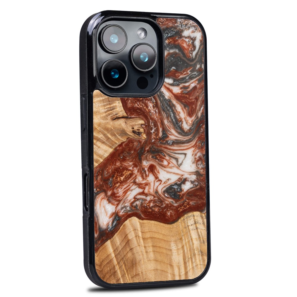 Etui Bewood Unique do iPhone 16 Pro - Planets - Wenus (2)