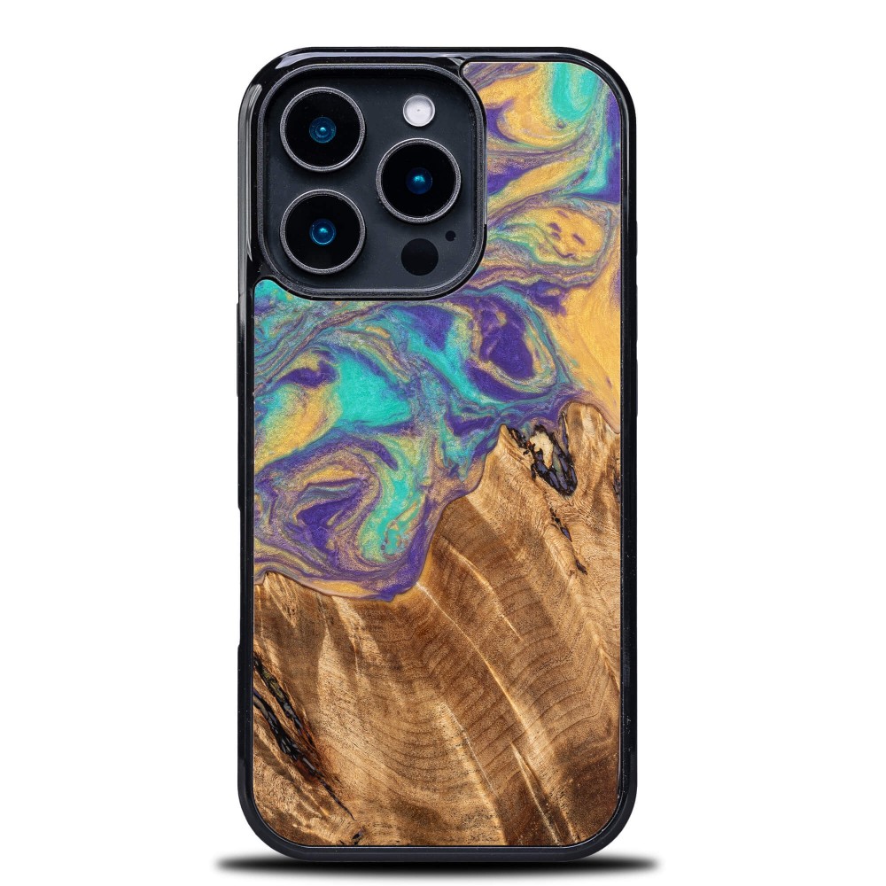 Etui Bewood Unique do iPhone 16 Pro - Planets - Merkury (1)