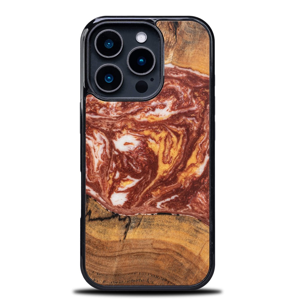 Etui Bewood Unique do iPhone 16 Pro - Planets - Mars (1)