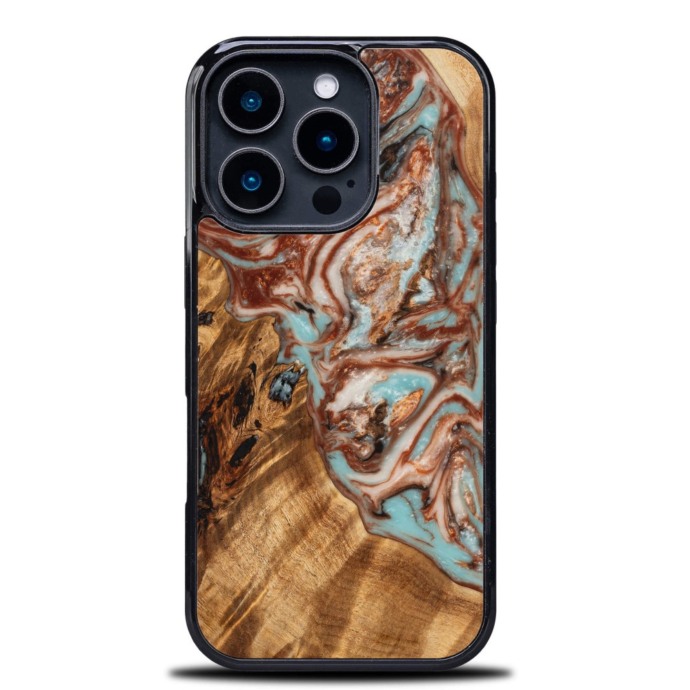 Etui Bewood Unique do iPhone 16 Pro - Planets - Jowisz (1)