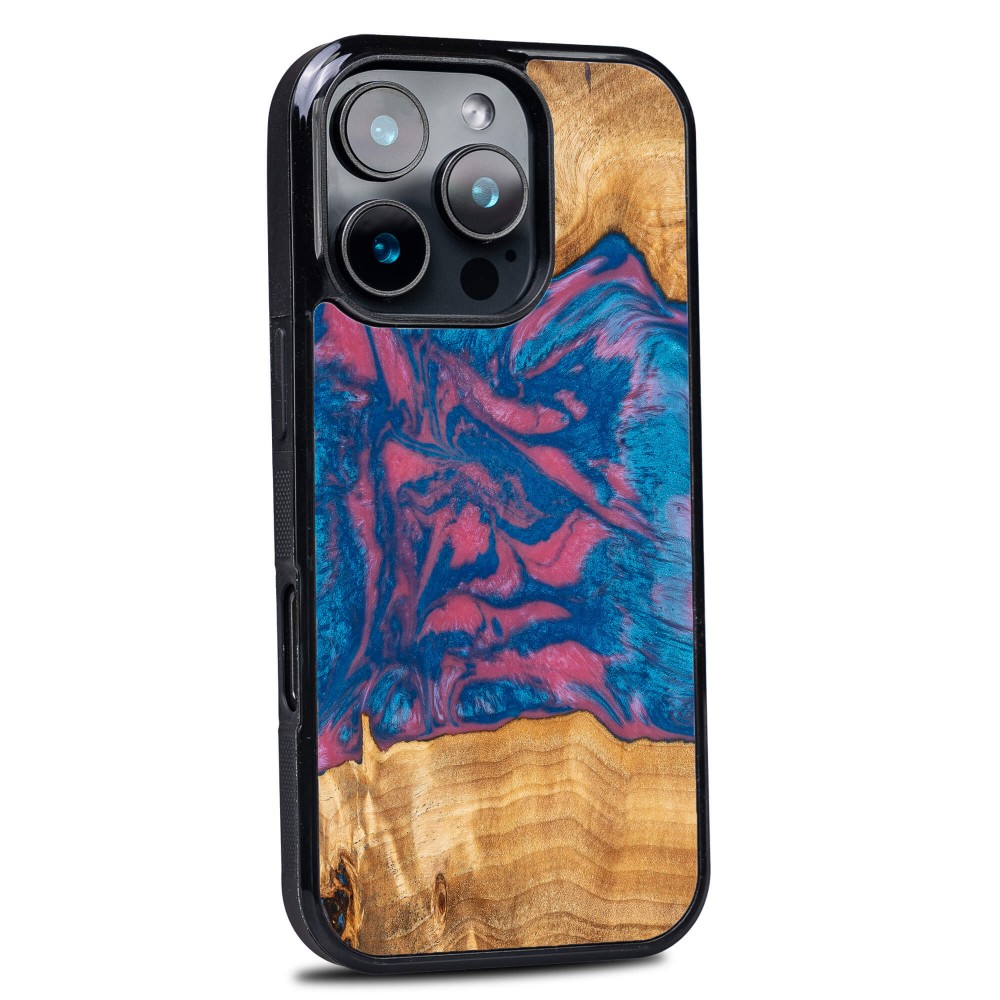 Etui Bewood Unique do iPhone 16 Pro - Neons - Vegas (2)