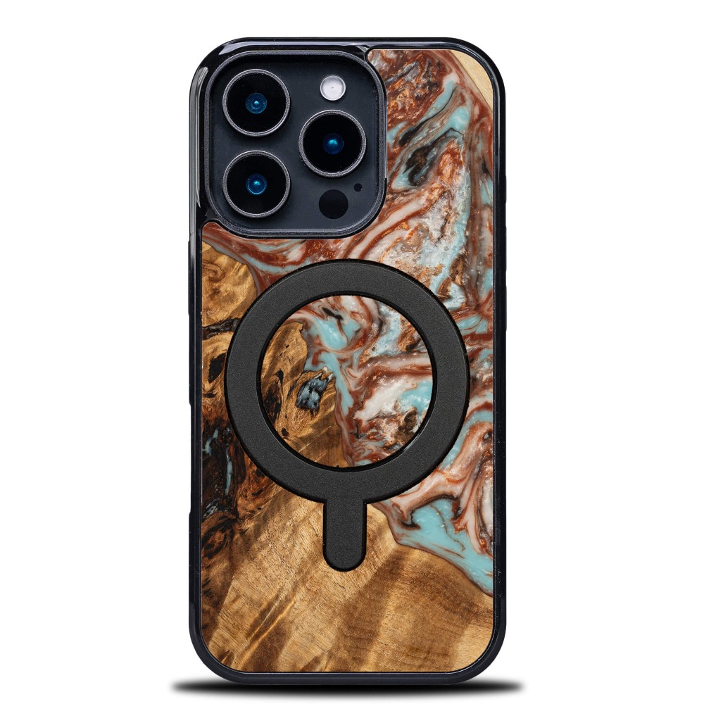 Etui Bewood Unique do iPhone 16 Pro - Planets - Jowisz z MagSafe (1)