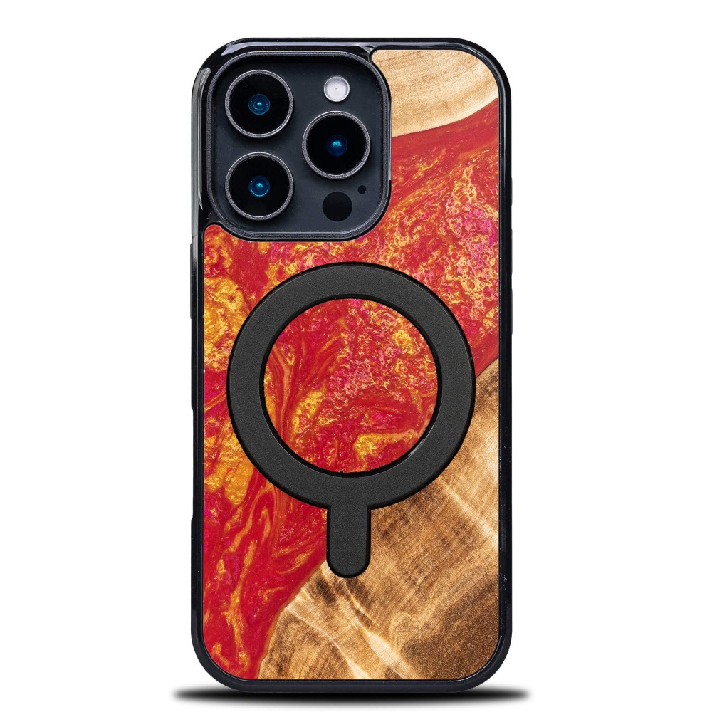 Bewood Resin Case for Apple iPhone 16 Pro - Neons - Paris with MagSafe (1)