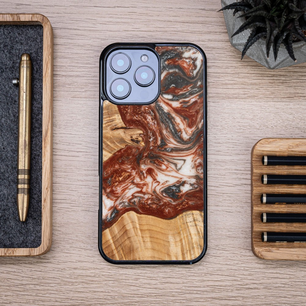 Etui Bewood Unique do iPhone 16 Pro Max - Planets - Wenus (3)
