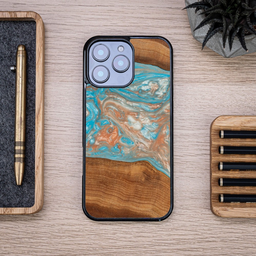 Etui Bewood Unique do iPhone 16 Pro Max - Planets - Saturn (3)