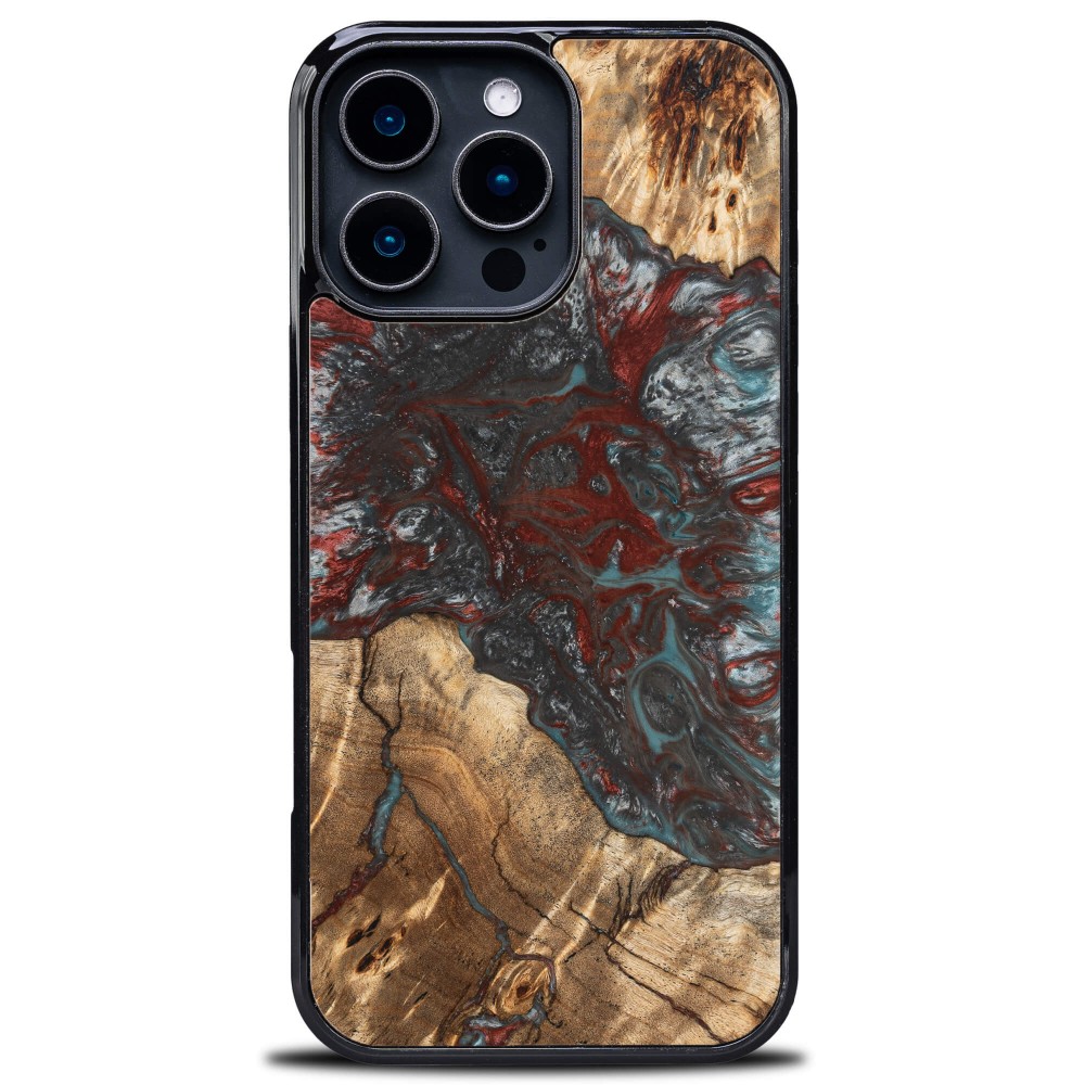 Etui Bewood Unique do iPhone 16 Pro Max - Planets - Pluton (1)