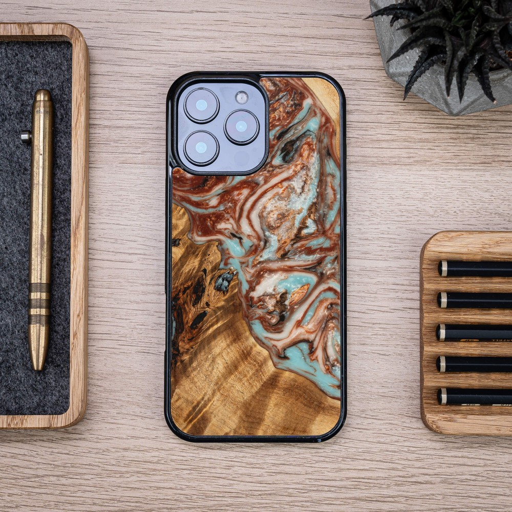 Etui Bewood Unique do iPhone 16 Pro Max - Planets - Jowisz (3)