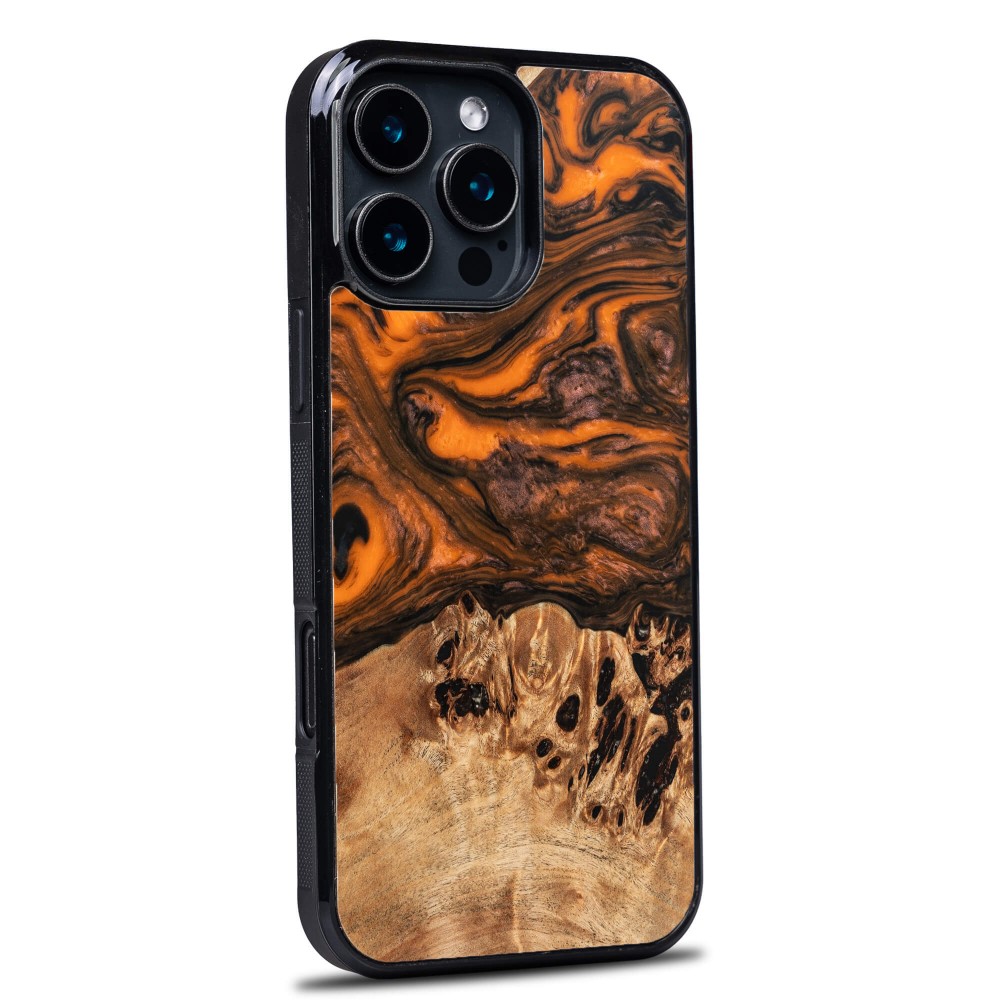 Etui Bewood Unique do iPhone 16 Pro Max - Orange (2)
