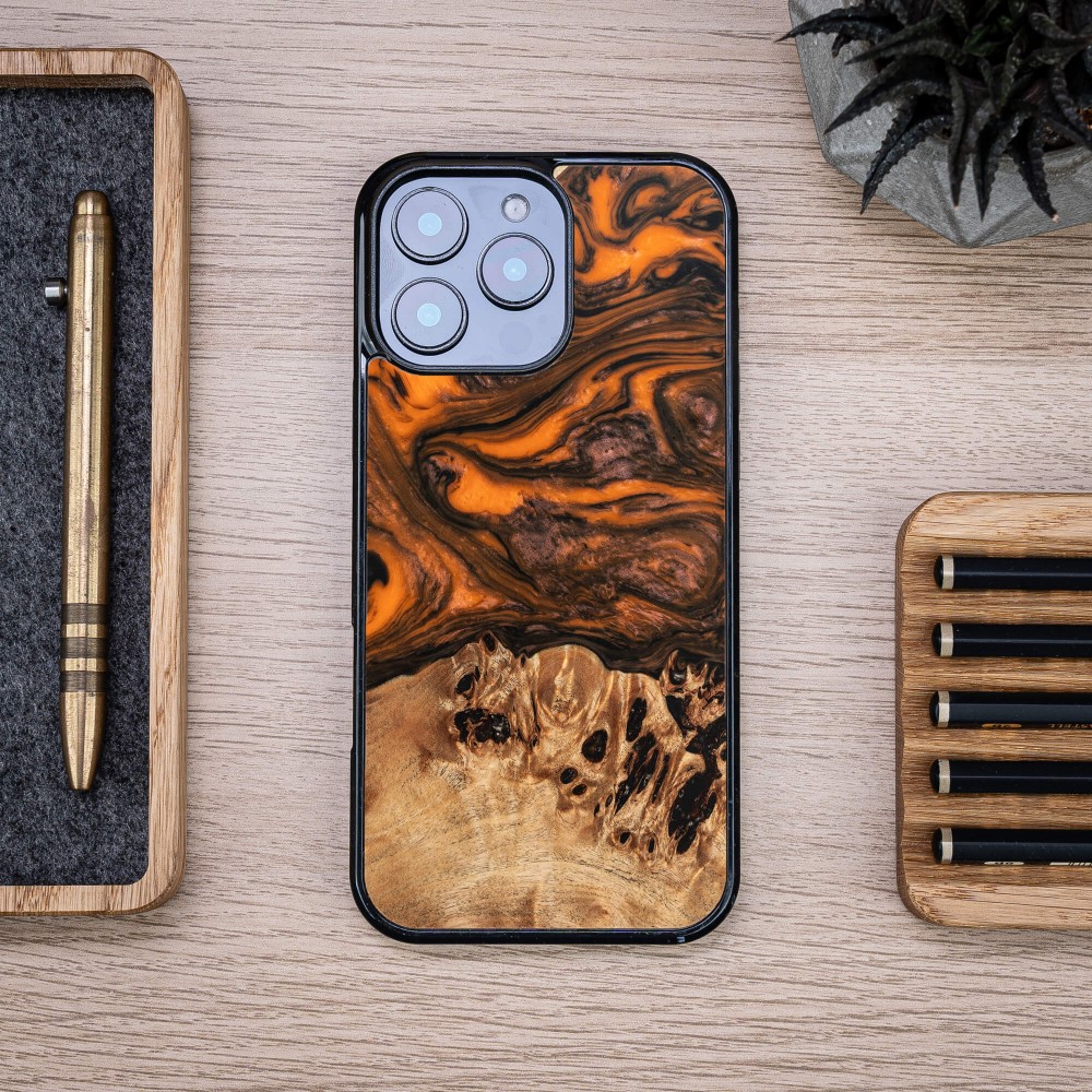 Etui Bewood Unique do iPhone 16 Pro Max - Orange (3)