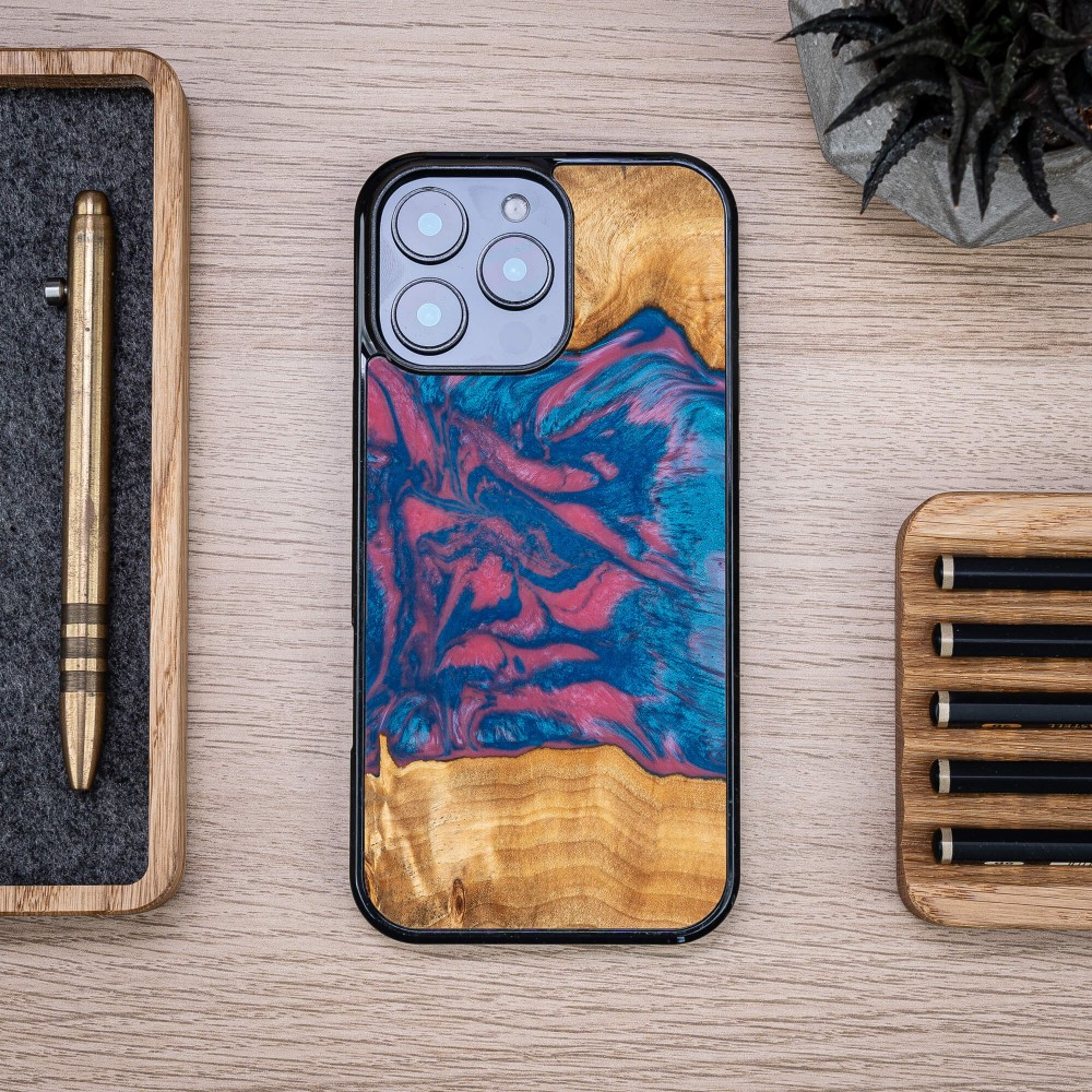 Etui Bewood Unique do iPhone 16 Pro Max - Neons - Vegas (3)