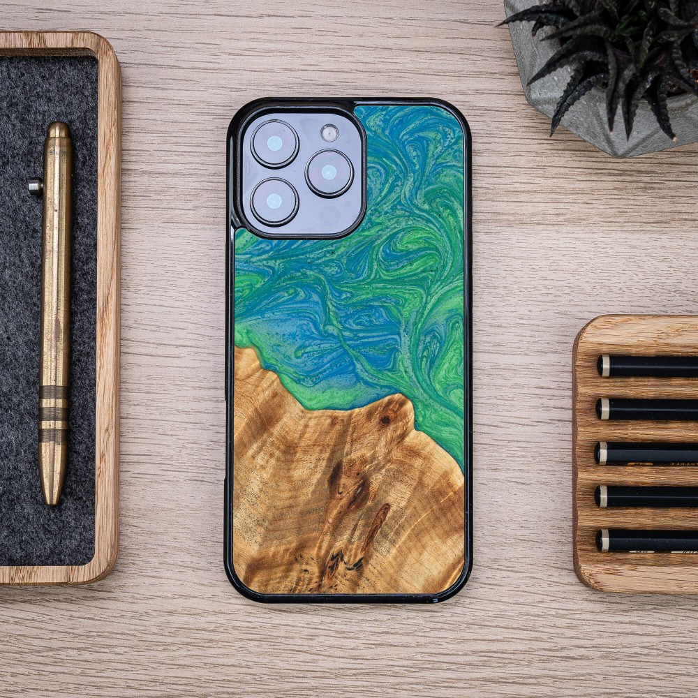 Bewood Resin Case for Apple iPhone 16 Pro Max - Neons - Tokyo (3)