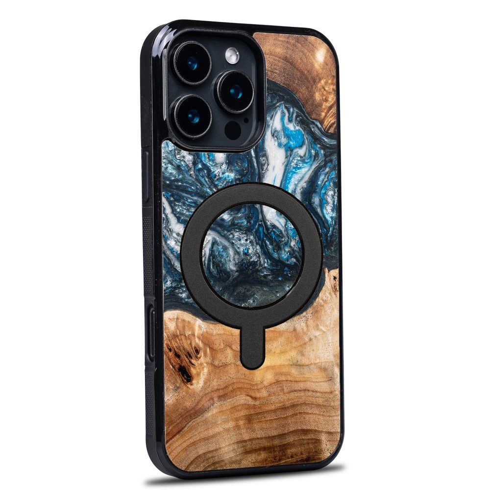 Etui Bewood Unique do iPhone 16 Pro Max - Planets - Ziemia z MagSafe (2)
