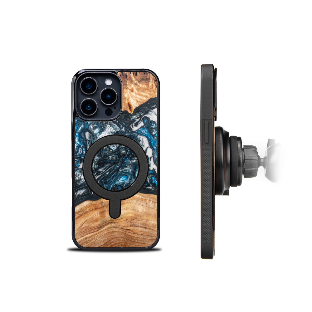 Etui Bewood Unique do iPhone 16 Pro Max - Planets - Ziemia z MagSafe (3)