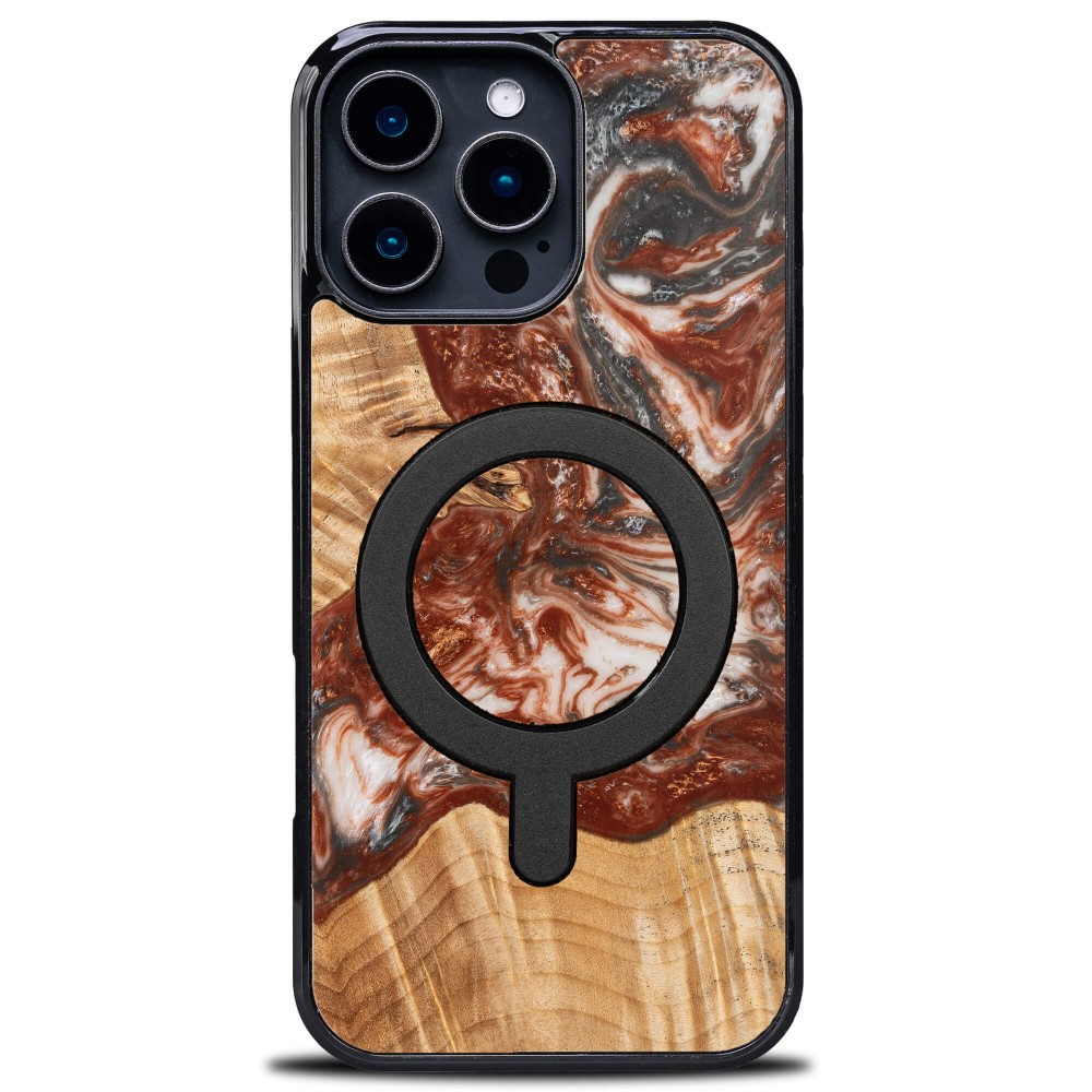 Etui Bewood Unique do iPhone 16 Pro Max - Planets - Wenus z MagSafe (1)