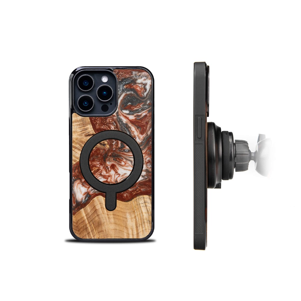 Etui Bewood Unique do iPhone 16 Pro Max - Planets - Wenus z MagSafe (3)