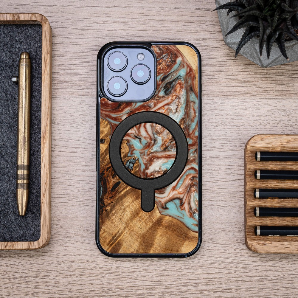 Etui Bewood Unique do iPhone 16 Pro Max - Planets - Jowisz z MagSafe (4)