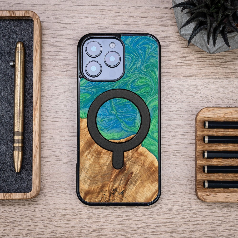 Etui Bewood Unique do iPhone 16 Pro Max - Neons - Tokyo z MagSafe (4)