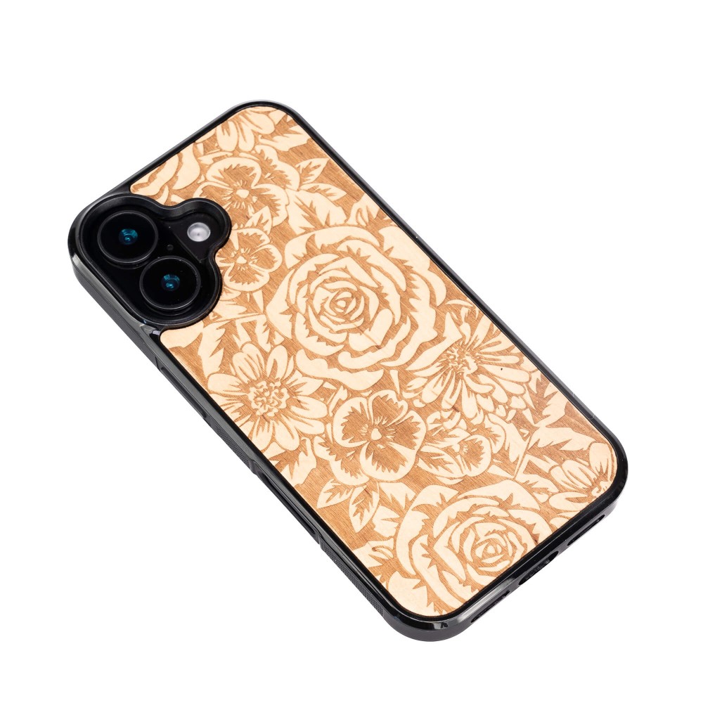 Drewniane Etui Bewood do iPhone 16 RÓŻE ANIEGRE (3)