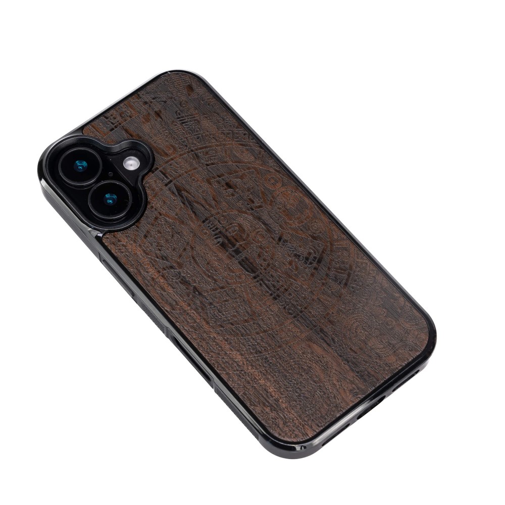 Drewniane Etui Bewood do iPhone 16 KALENDARZ AZTECKI ZIRICOTE (3)