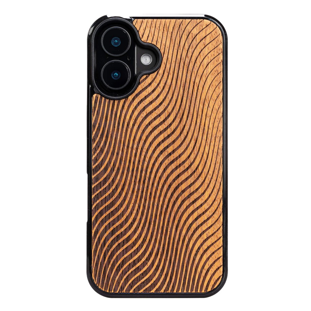 Drewniane Etui Bewood do iPhone 16 FALE MERBAU (1)