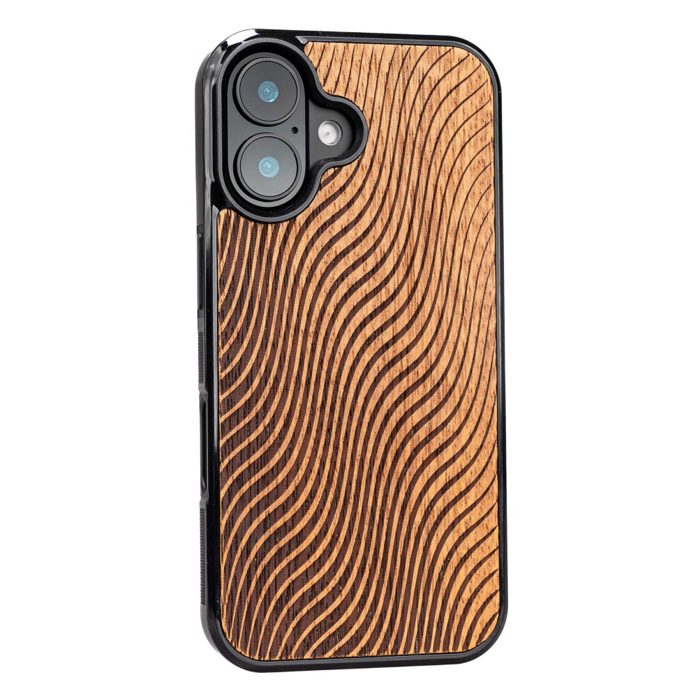 Drewniane Etui Bewood do iPhone 16 FALE MERBAU (2)