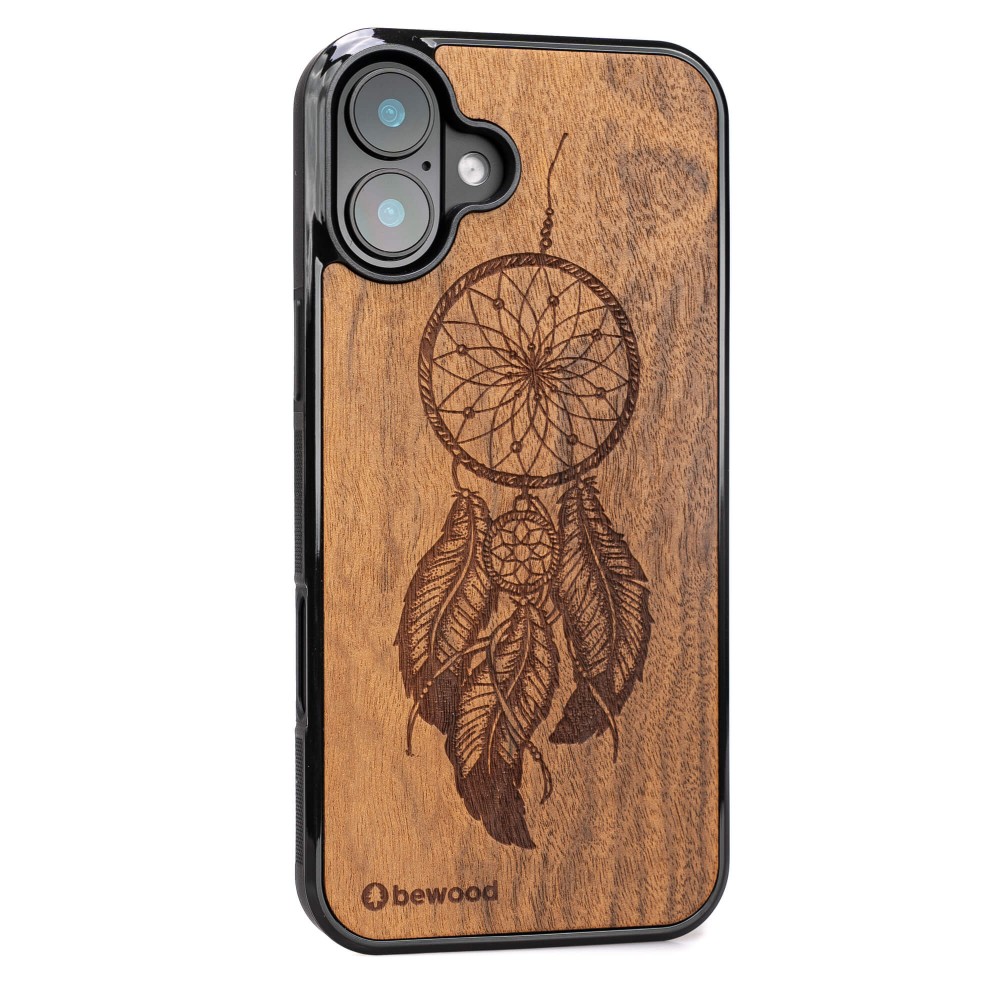 Apple iPhone 16 Plus Dreamcatcher Imbuia Bewood Wood Case (2)