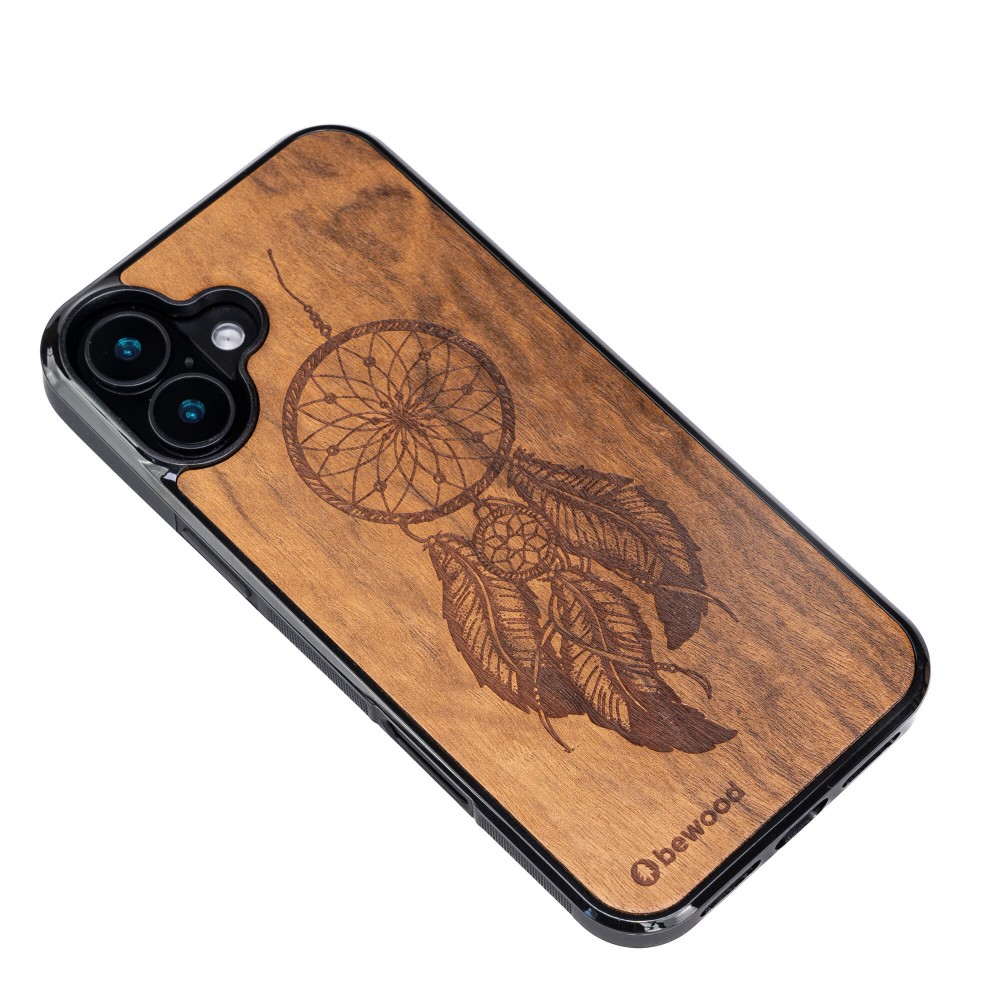 Apple iPhone 16 Plus Dreamcatcher Imbuia Bewood Wood Case (3)